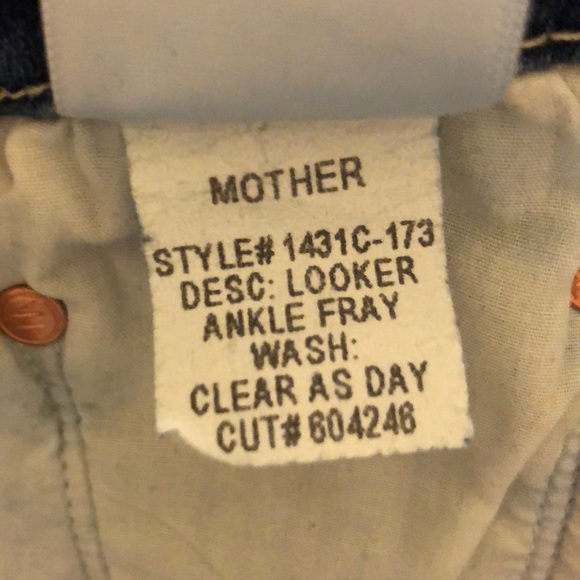 Mother The Looker ankle fray jeans - Picture 5 of 8